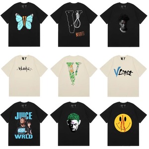 美式重磅VLONE JERRY正品潮牌宽松陈冠希纯棉短袖t恤男女大v半袖