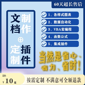 vba插件定制作Word文档排版格式修改pdf修改转换wps在线文档代做