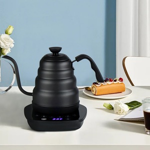 智能控温手冲咖啡壶套装家用不锈钢细口长嘴电热水泡茶温控壶