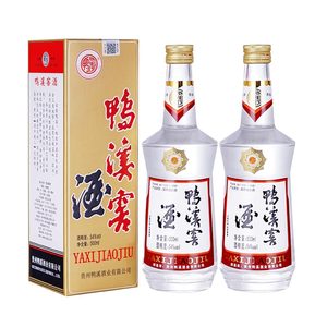 双瓶装 鸭溪窖复古500ml*2 浓香型54度白酒自饮口粮酒官方旗舰店