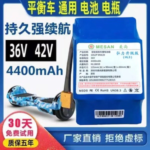 电动平衡车电池36v42v电瓶通用阿尔郎平行双轮扭扭车大容量锂电池