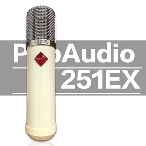 M251EX双电子管专业录音电容话筒麦克风自带压缩器PopAudio阿疯造