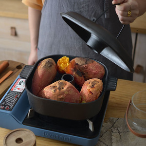 烤红薯专用烤炉家用神器铸铁加厚烧烤炉烤地瓜锅烤板栗土豆玉米机