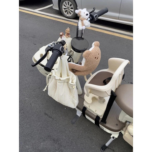 电动车前小坐儿童座椅电瓶车前置小凳子婴儿宝宝安全座椅摩托通用