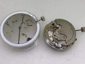 手表配件天津自动T17机芯储能ST17机芯5针白陀白螺丝