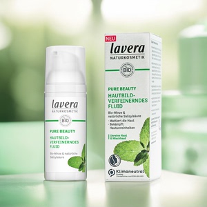 Lavera德国拉薇薄荷乳液面霜50ml油性肌肤油皮油痘可用补水清爽女