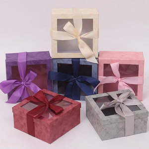 礼物盒生日创意超大ins风男生款口红礼盒网红大号礼品包装空盒子