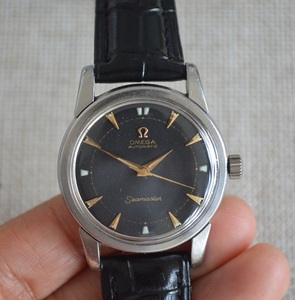 二手瑞士古董手表 50年代老欧米茄351撞陀男士自动机械手表 收藏