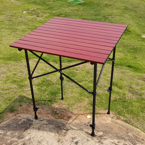 方形折叠桌子简便麻将桌户外便携式露营野餐椅多功能简易餐桌地推