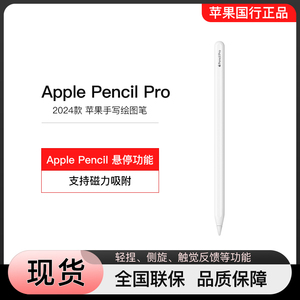 Apple/苹果 Pencil Pro 电容笔 2024新款 平板绘画原装手写触控笔