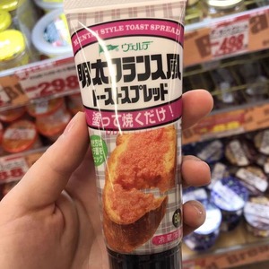 日本丘比 明太子味 黄油吐司 法式烤面包蒜蓉法棍烘焙涂抹酱100g