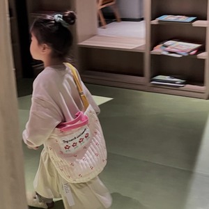 韩版秋冬大容量手提包包女孩2024新款时尚单肩包亲子妈咪母婴包