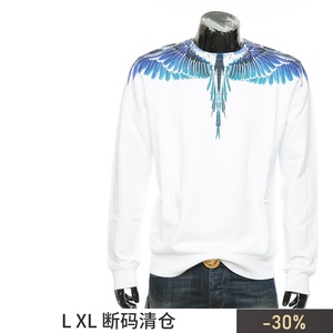 Marcelo Burlon MB 潮牌彩色翅膀男士套头卫衣 CMBA009E20FLE001