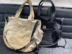 Carhartt WIP Tote Bag卡哈特帆布托特包斜挎手提单肩包男女潮牌