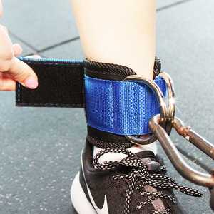 健身龙门架脚踝扣臀部力量训练神器翘臀器材配件弹力绑带绳索脚环