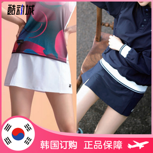2024春夏 YONEX韩国羽毛球服下装 女款小标百搭性感运动速干短裙