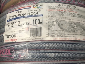 日本东洋克斯网纹管TOYORON耐油软管TOYOX空气胶管TR-4-6-8-9-75