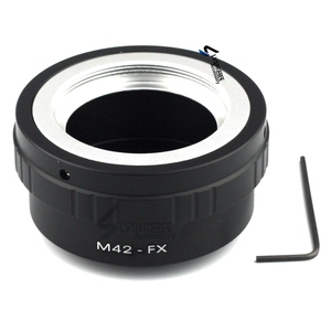 M42-FX转接环适用于M42螺口镜头转富士微单XE1XE2XE3XT20机身带顶
