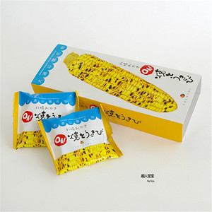 推荐！日本进口 札幌玉米烧北海道 烤玉米膨化零食 烧仙贝6袋