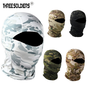 海豹MC迷彩伪装战术头套 户外野营徒步防晒防风沙摩托车装备面罩