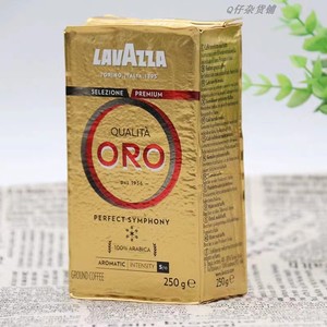 Lavazza拉瓦萨ORO欧罗金牌咖啡粉现货意大利进口咖啡粉250g原装