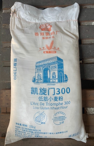 凯旋门300面粉 低筋小麦粉 低筋面粉 披萨面粉 蛋糕粉 25kg/袋