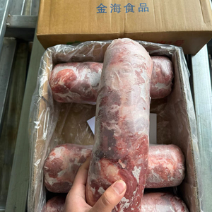 生鲜冷冻猪梅花肉卷 猪颈背肌肉卷 1号肉卷整箱20斤