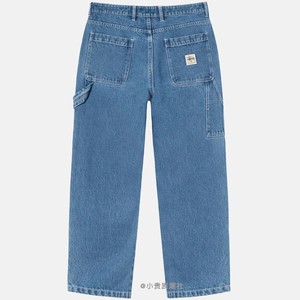 正品代购STUSSY WORK PANT CANVAS斯图西新品牛仔裤男装休闲裤子