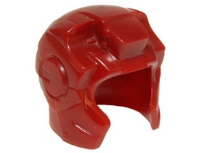 Lego 乐高10907 钢铁侠头盔 配件 深蓝 深红色 sh164 sh168
