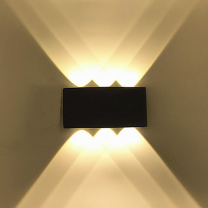 防水LED户外壁灯酒吧KTV包房过道楼梯客厅床头墙壁现代简约创意灯
