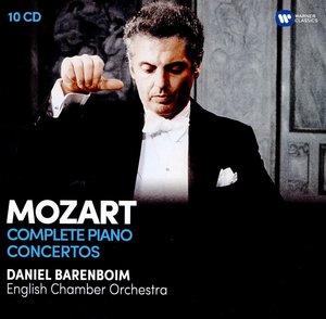 预订 莫扎特 钢琴协奏曲全集 巴伦博伊姆 10CD EMI录音