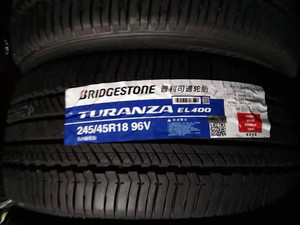 现货普利司通轮胎 245/45R18 96V EL400 别克君威君越迈锐宝A6L