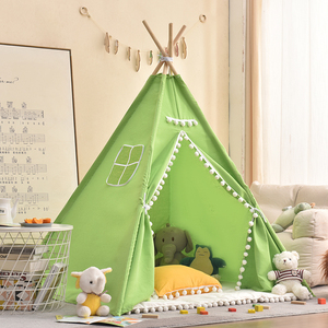 幼儿园娃娃家区角帐篷印第安男孩游戏屋小房子玩具屋帐篷室内儿童