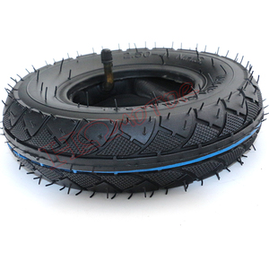 小型电动滑板车轮胎 2.50-4 通用手推平板车农业机械 内胎 外胎