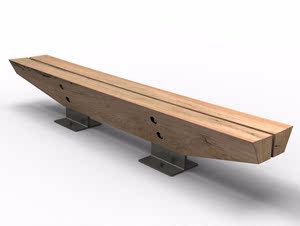 北欧个性家具设计实木船型长凳餐椅戶外椅造型椅实木咖啡凳椅包邮
