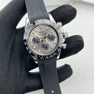 VK63手表　多功能计时表　熊猫迪　绿金迪　冰蓝迪　石英计时手表
