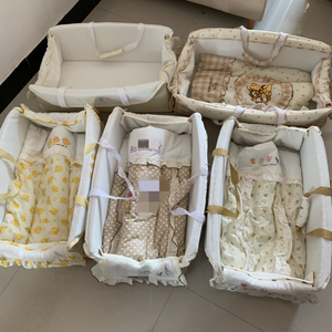 大牌日本外贸便携床中床宝宝婴儿床新生手提睡篮折叠多功能摇篮床