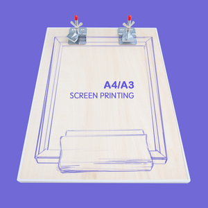 Diy手工丝网版画丝印台A3 A4丝网印刷丝印套色固定版框桌面式印台