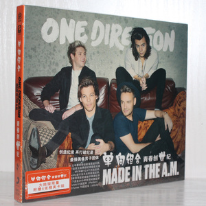 单向组合One Direction 青春创世纪Made In The A.M. 新索CD+卡贴