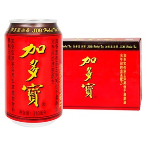 加多宝凉茶310ml*24罐/整箱怕上火喝加多宝植物草本饮料