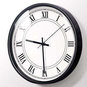 2022新款钟表挂钟客厅家用时尚挂表时钟挂墙罗马字现代简约石英钟