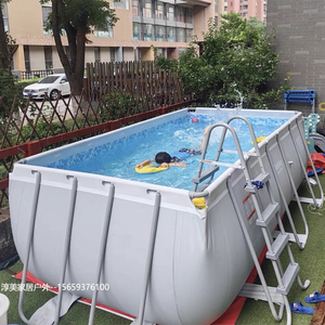 大型家庭游泳池儿童成人家用支架戏水池免充气户外室内庭院养鱼池