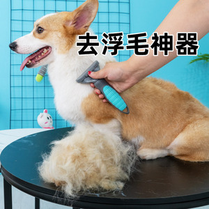 狗狗梳子梳毛神器宠物用品猫咪刷子柯基专用小型犬去浮毛刷梳狗毛