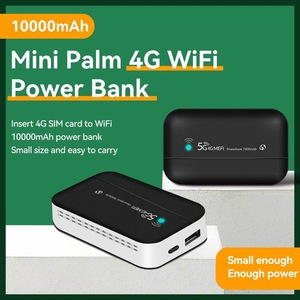 PW100 4G LTE Router Type-C随身无线路由器移动电源 10000mAh