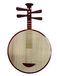 新月琴 七律  尼龙弦 12平均律钢弦 初学入门 色木月琴 潮汕潮品