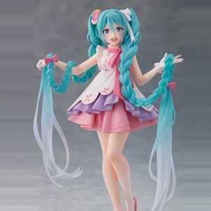 正版现货 TAITO 初音未来 长发公主童话仙境MIKU动漫景品手办摆件