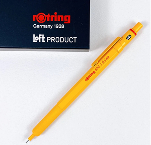 现货 日本 rotring 600 红环 LOFT黄色限定 专业自动铅笔0.5mm