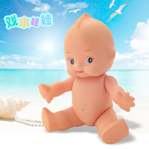 儿童戏水玩具组合小浴盆澡盆婴儿水上玩具儿童玩具过家家洗澡娃娃
