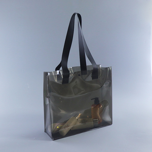 PVC手提袋 网红手拎袋广告礼品袋环保塑料袋子单肩包定制LOGO包邮