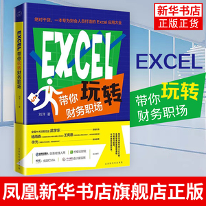 EXCEL带你玩转财务职场 刘洋著计算机电脑自动化办公入门 Excel思维导图表格教材用书办公软件教程 凤凰新华书店旗舰店